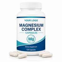 Suplemen Seng OEM dalam Kemasan Besar, Kalsium Magnesium Seng + Vitamin D3 Kapsul Softgel untuk Mendukung Kesehatan Tulang dan Otot