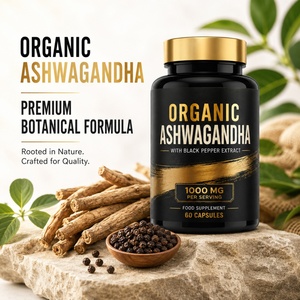 High Quality Sunwind Premium KSM-66 <b>Ashwagandha</b> Capsules <b>1000mg</b> Adult Sleep Aid Immune Support Energy 60 Capsules - Product Image 5