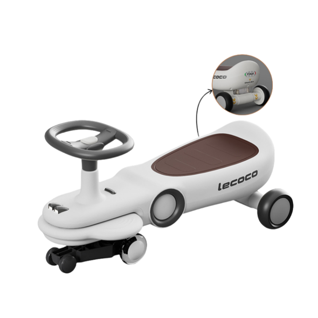 Creative Design Plastic Twister Toy Car Wheel Swing Children's Foot-to-Floor Baby Car Swing for Kids