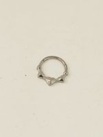 2025 Mode grosir kustom G23 Titanium Daith Clicker hidung cincin tindik badan perhiasan tindik Septum perhiasan
