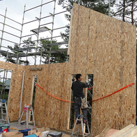 Kit de maison préfabriquée SIPs à économie d'énergie, villa, structure légère pour l'habitat urbain et rural, maison préfabriquée