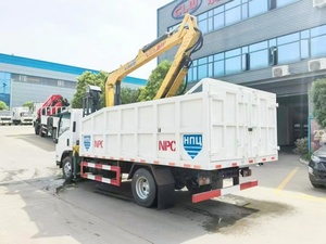 Camion <span class=keywords><strong>grue</strong></span> forestière ISUZU <span class=keywords><strong>4x2</strong></span> de 700 kg à grappin rotatif hydraulique pour l'exploitation forestière et le chargement de bois - Vente chaude - Product Image 5