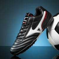 Chaussures de football d'extérieur multifonctionnelles HZY pour hommes, à lacets, antidérapantes, résistantes aux chocs, avec tige en PU et semelle extérieure en TPR - Collection Printemps-Été 2025