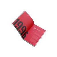 Impression de haute qualité pliant Flyer Catalogue Brochure Brochure Livret Instruction