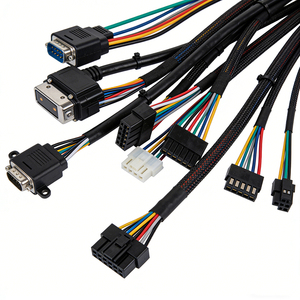 ชุดสายไฟรถยนต์แบบกำหนดเอง พร้อมสายไฟสำหรับยานยนต์ รถขุด รถจักรยานยนต์ OEM ODM ชุดสายไฟและสายเคเบิลประกอบ - Product Image 1