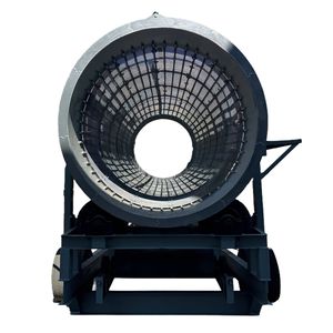 Peralatan penyaringan batu dan pasir layar Drum tanpa serat ponsel ban tambang bahan baja mangan - Product Image 6