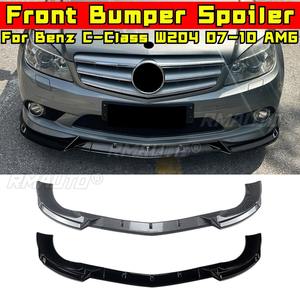 Protector de Parachoques Delantero para Mercedes Benz Clase C W204 2007-2010 AMG, Difusor, Kit de Carrocería, Cubierta Protectora - Product Image 2