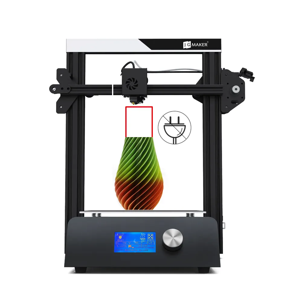 2020 JGmaker Magic machine 2.8 Inch Color Touch Screen Portable DIY Mini desktop 3D Printer