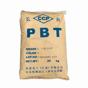 Nóng bán phân hủy sinh học 30% GF PBT nhựa viên nhựa chống cháy Trinh Nữ PBT 4830-bk hạt