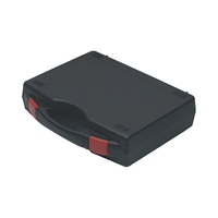 Étui de transport simple de haute qualité, noir, avec fermeture à boucle pour outils