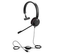 Casque professionnel rétractable Jabra Evolve 30 II pour les réunions