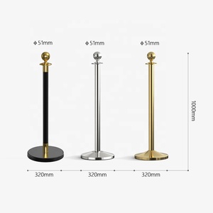 Poste <span class=keywords><strong>de</strong></span> control <span class=keywords><strong>de</strong></span> multitudes <span class=keywords><strong>de</strong></span> terciopelo negro dorado con cuerda, VIP, promocional, para eventos, barrera <span class=keywords><strong>de</strong></span> cola, estaca metálica para eventos, para exhibiciones <span class=keywords><strong>de</strong></span> coches y alfombra roja - Product Image 1