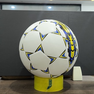 Balón de Fútbol Oficial de Tamaño 5 Premium, Cuero PU de Alta Calidad, Unión Térmica para Juego Profesional - Product Image 3