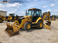 Mini-chargeuse-pelleteuse Caterpillar 420F d'occasion, très demandée, en excellent état, moteur et pompe d'origine américaine pour chargeuse-pelleteuse Cat