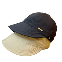 Nouvelle casquette de baseball unisexe à 6 panneaux avec boucle en cuivre doré, tissu 100% polyester, broderie 3D, toutes saisons