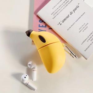 เคสหูฟังซิลิโคนลายกล้วยการ์ตูนแนวสตรีทแฟชั่นสำหรับ airpods Pro ที่ครอบหูฟังกันกระแทกสำหรับ airpods 4 3 2 - Product Image 2