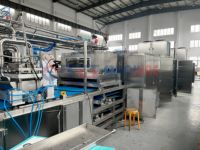 Nouvelle machine automatique d'enrobage au chocolat au lait, machine de fabrication de chocolat personnalisée, grande ligne de production de chocolat à vendre