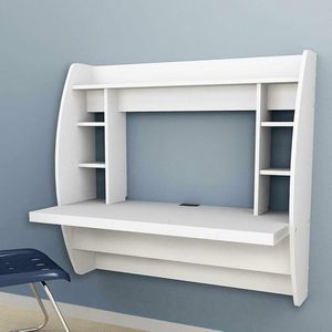 Factory Customized Wooden Floating Wall Mounted Adjustable Modern <strong>Computer</strong> <strong>Desk</strong> - Product Image 2