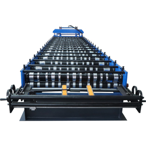 Machine de formage à froid pour tuiles en <span class=keywords><strong>acier</strong></span> 840 IBR avec système de contrôle PLC pour tôles de toiture - Product Image 6