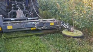 FM165 50-70HP <b>Mulcher</b> Lawn Mower Hydraulic Flail Mowers for Walk Behind Tractor - Product Image 6