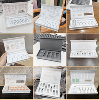 Boîte d'emballage de flacon de peptides avec estampage holographique, boîte magnétique personnalisée pour marque de peptides de musculation haut de gamme