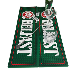 Custom Logo <b>Silicone</b> Bar <b>Mat</b> Rubber Bar Runner Spill <b>Mat</b> Drip Tray Beer <b>Mat</b> Pub Rail <b>Mat</b> Non Slip Service <b>Mat</b> Countertop Pad - Product Image 6