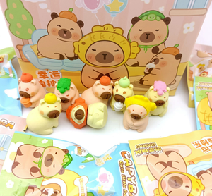 Ensemble de 32 Gommes Boîte Mystère Kawaii Melody Poupée Amovible et à Assembler Papeterie pour Étudiants Jouet pour Enfants - Product Image 2