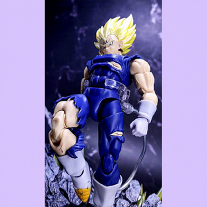 Figura <span class=keywords><strong>de</strong></span> PVC <span class=keywords><strong>de</strong></span> Anime a Escala 1:12 <span class=keywords><strong>de</strong></span> Vegeta Majin Super Saiyan SSJ con Daños <span class=keywords><strong>de</strong></span> Batalla, Black Hole TK Z SHF, 15 cm - Product Image 3