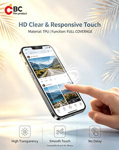 ฟิล์มกันรอยหน้าจอ TPU 2.5D บางเฉียบ 0.15 มม. แบบยืดหยุ่น ป้องกันรอยขีดข่วน ความคมชัดระดับ HD ครอบคลุมเต็มจอ สำหรับโทรศัพท์มือถือทุกรุ่น ขายดีในประเทศไทย - Product Image 4