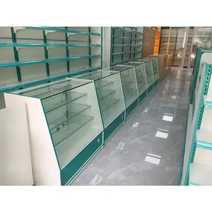 Meicheng OEM Supermarket Pharmacy Shelves Display Snack Rack Mother And Baby Pharmacy Display Rack With Free Layout Service