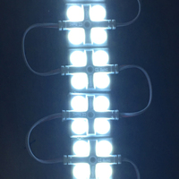 Module LED à injection blanc haute luminosité avec lentille, 3 LED 2W 5730, éclairage latéral, certifié ROHS, IP67, DC 12-24V