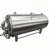 Réservoir horizontal empilable 5BBL en acier inoxydable 304 pour équipement de brassage et de service de bière