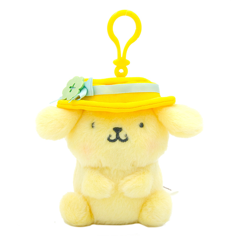 Pendentif chien pudding floral 11cm