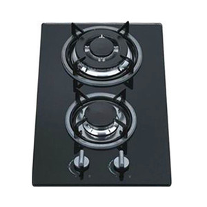 Attrezzature da cucina 2 bruciatore built-in piano in vetro temperato stufa a gas - Product Image 3