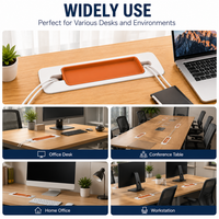 Personalización ABS Cable Cubby Tabletop Toma de corriente oculta Caja de ojales