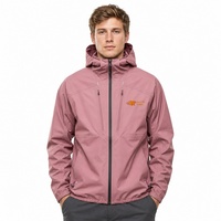 Vestes coupe-vent en nylon imperméables à fermeture éclair pour hommes, design personnalisé, manteau pull-over, vestes coupe-vent en nylon pour l'extérieur