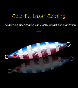 Señuelos de Pesca, Señuelos de Metal, Plantilla de Jigging, 60g, 80g, 100g, 150g, 200g - Product Image 4