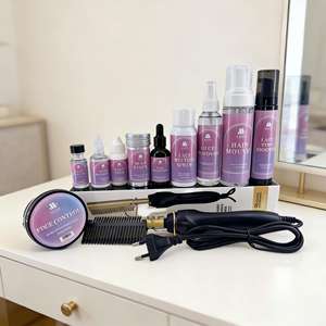 Kit d'installation <span class=keywords><strong>de</strong></span> perruque avec spray fixant mousse, <span class=keywords><strong>bande</strong></span> élastique, boîte à perruque, <span class=keywords><strong>cire</strong></span> coiffante pour maintien 24h et contrôle des bords - Product Image 1