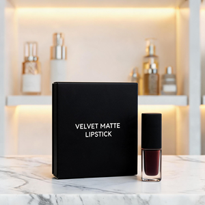 Etiqueta Adhesiva Personalizada para Botellas de Loción Autobronceadora, Impresa en Rollo, con Recubrimiento de Brillo Localizado - Product Image 6