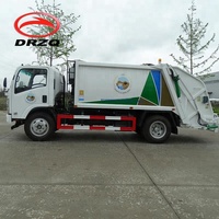 Compact de déchets, 50 w, 20 mètres cubes, Compression, collecte des déchets, camion