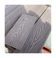 Planches de terrasse en composite WPC modernes antidérapantes pour l'extérieur, imperméables, durables pour patio et parc