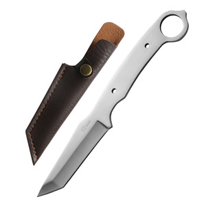 Lame de couteau semi-finie de 4 mm d'épaisseur pour dropshipping Shopify, couteau à fruits, polie et affûtée, pour manche DIY, outil de camping extérieur - Product Image 1