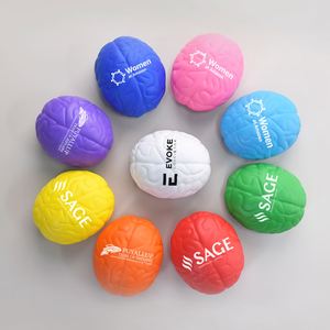 Pelota Antiestrés de Espuma PU con Logotipo Personalizado, Juguete Promocional de Espuma para Aliviar el Estrés, Regalo para Oficina, Escuela, Eventos - Product Image 3