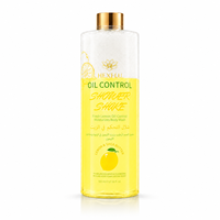 HEXFLU Gel Douche Quotidien Doux au Citron et Beurre de Karité, Double Action, Contrôle du Sébum, Hydratant, Mousse Lactée Riche, pH Équilibré