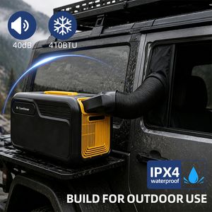 Aire Acondicionado Portátil Silencioso Sin Ventana, Compresor de 4800 BTU, Unidad de Aire Acondicionado Pequeña Autoevaporante para Exteriores, Casa, Tienda de Campaña, RV, Camping - Product Image 3