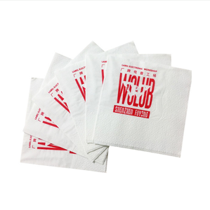 1/4 Gefaltete Servietten für Restaurants, 2-lagig, 23*23cm, Getränke- und Cocktail-Servietten, Personalisierte Papierservietten für Hochzeiten - Product Image 4