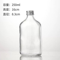 Bouteille en verre personnalisée avec couvercle, design à épaule inclinée, 150ml, 200ml, 350ml, 500ml – Spécifications pour vin et jus