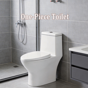 Integrated One Piece Modern Dual-Flush Ceramic <strong>Toilet</strong> with Water Saving Feature - Product Image 3