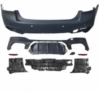 Kit carrosserie d'origine G30 LCI amélioré en kit large M5 F90 avec pare-chocs avant, pare-chocs arrière, ailes et diffuseur arrière