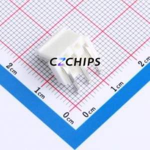 BX-VH3.96-3PWZ Wire-to-Board Pin Header Bent Lead Through Hole,P=3.96mm Connector 1x3P 3.96mm Right Angle Insert VH - Product Image 2